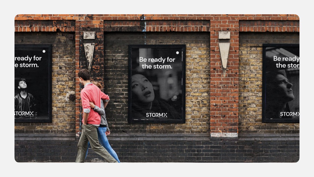Be ready for the storm street posters