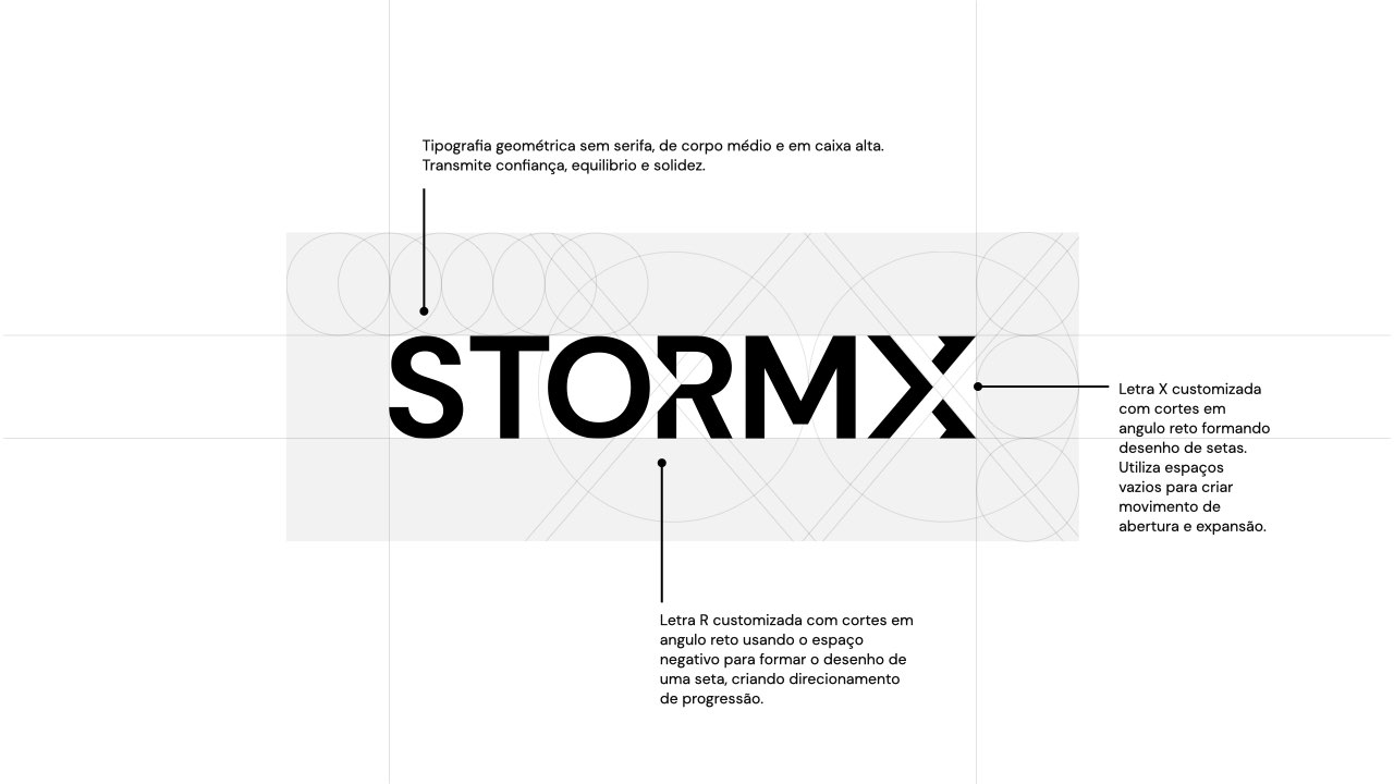 StormX logo construction